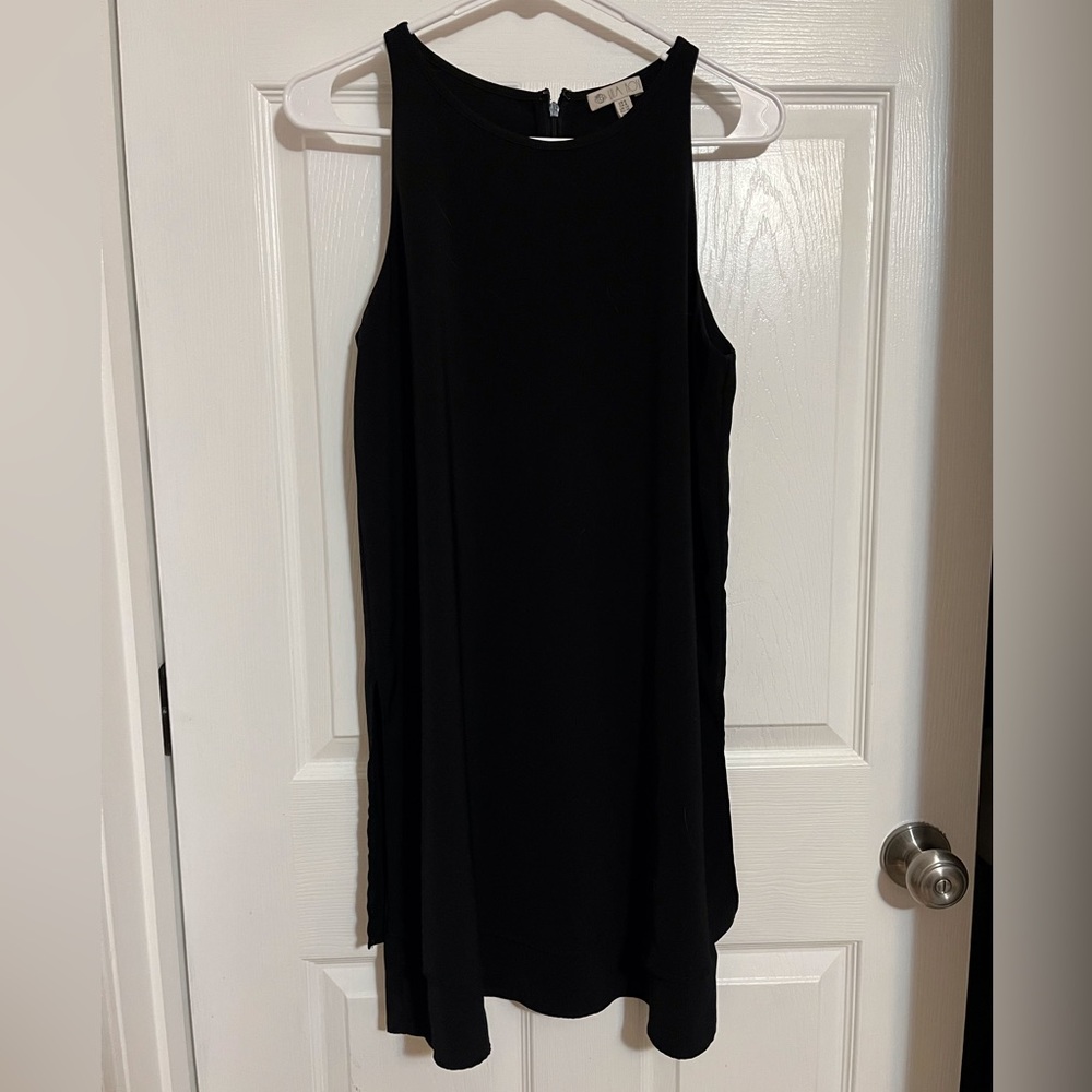 Black mini dress